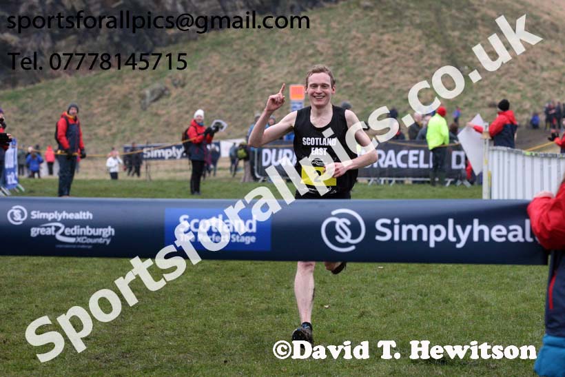 Inter District senior men and juniors, 2018 Simplyhealth Great Edinburgh International XCountry. Photo: David T. Hewitson/Sports for All Pics